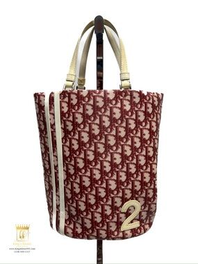 Christian Dior trotter tote bag